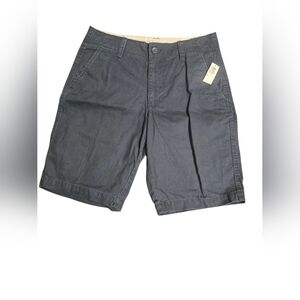 Old Navy Men's Dark Gray Flat Front Shorts